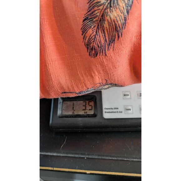 Torrid Midi Dress Coral Linen-Look Pinafore Feather Prairie Beach SZ 3X NWT - Picture 16 of 16